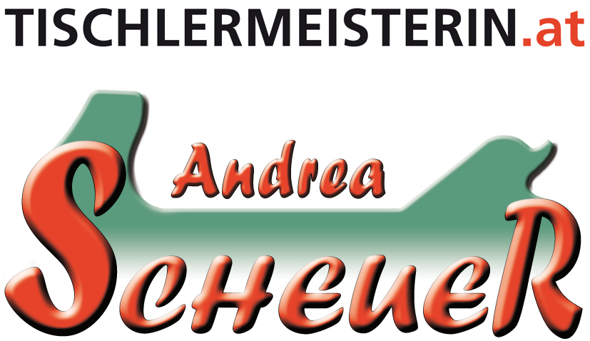 Logo Tischlermeisterin Andrea Scheuer